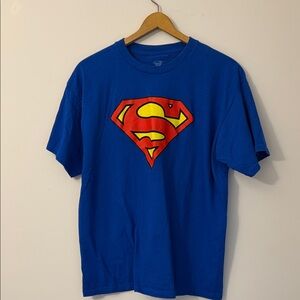 Superman Blue T-Shirt XL
